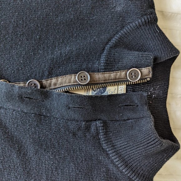 Refrectory 1/4 Zip Sweater LL Bean like - Picture 2 of 5